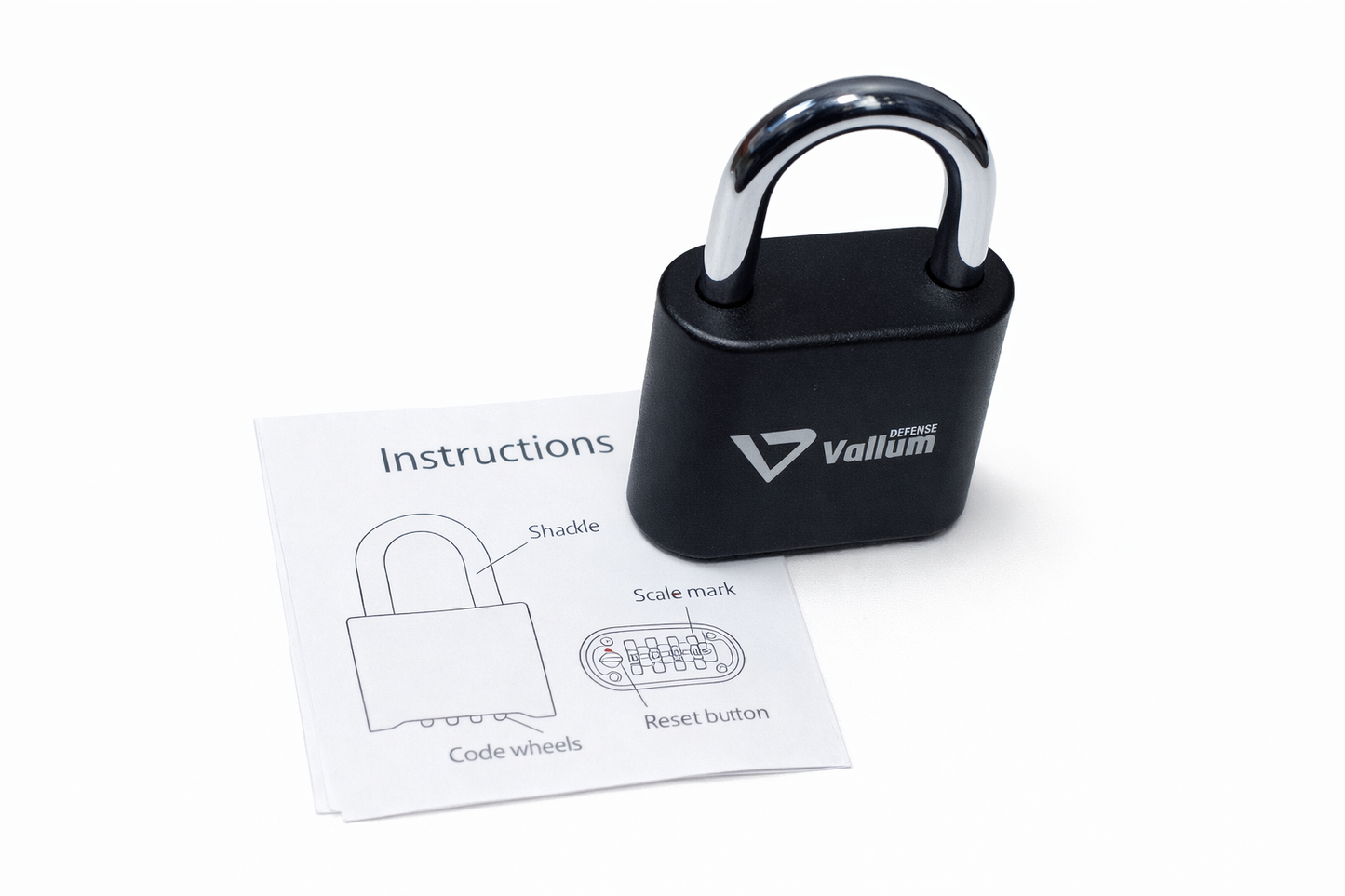 4-Digit Combination Padlock